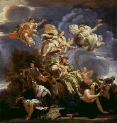 Luca  Giordano Allegory of Prudence oil painting reproduction